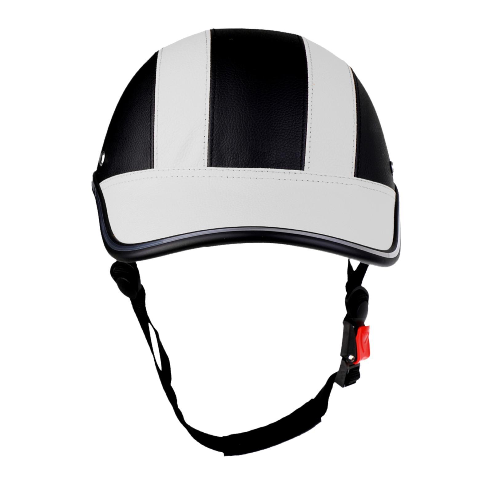 2Pcs Baseball Style Motorcycle Bike Anti- Safe Hat Visors