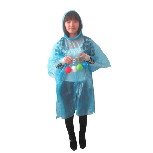 Áo Mưa Quả Bóng Nhỏ Gọn Tiện Lợi Có Thể Tái Sử Dụng
