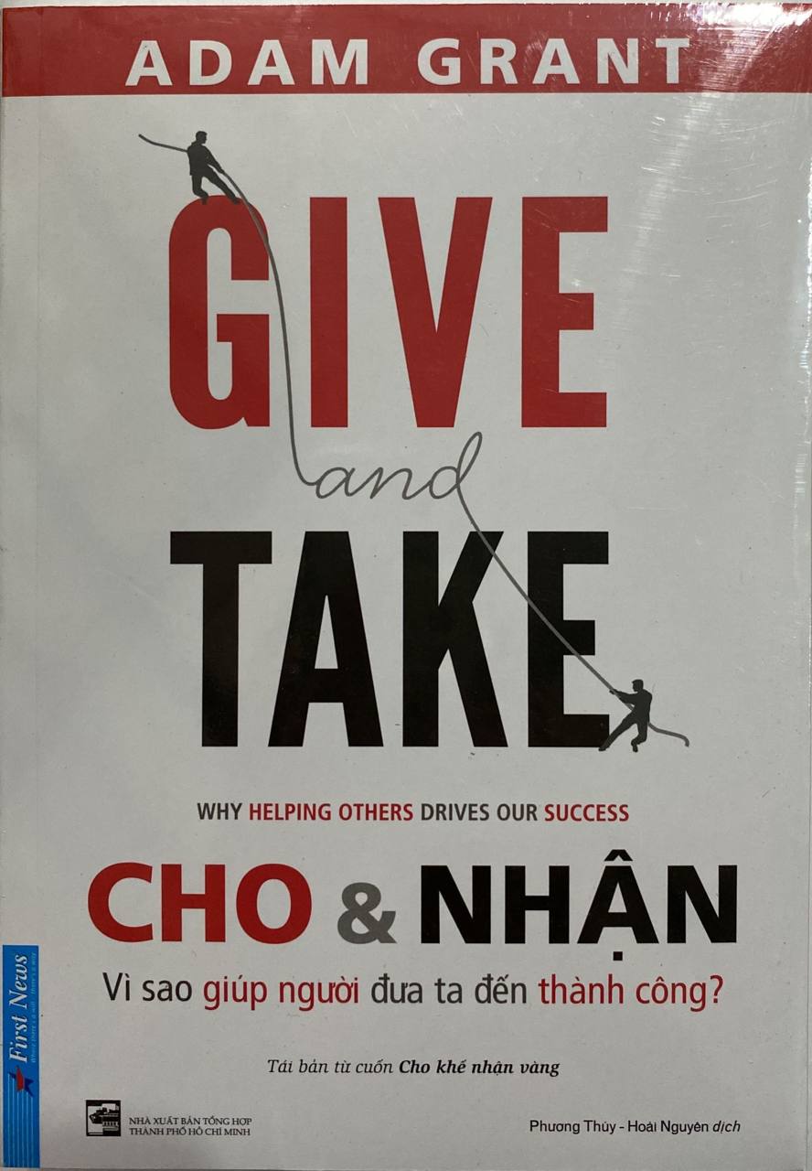 Sách Give And Take - Cho & Nhận (Tái Bản)