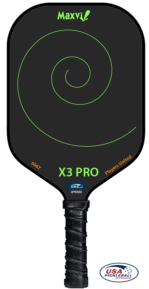 VỢT PICKLEBALL MAXVI X3 PRO MẶT CARBON DÀNH CHO NGƯỜI CHƠI THƯỜNG XUYÊN