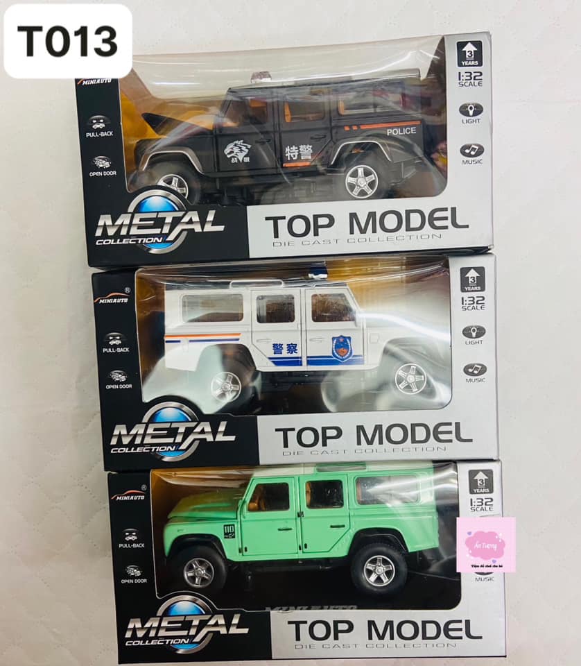 (Xe kim loại) Đồ chơi Xe mô hình hợp kim Land Rover Defenoer cao cấp tỷ lệ 1:32