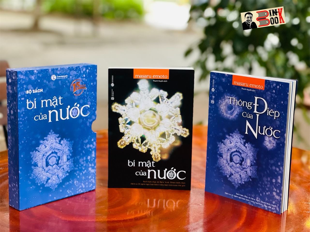 [15 năm Thaihabooks] Boxset 02 tập BÍ MẬT của NƯỚC – Masaru Emoto – THÔNG ĐIỆP của NƯỚC