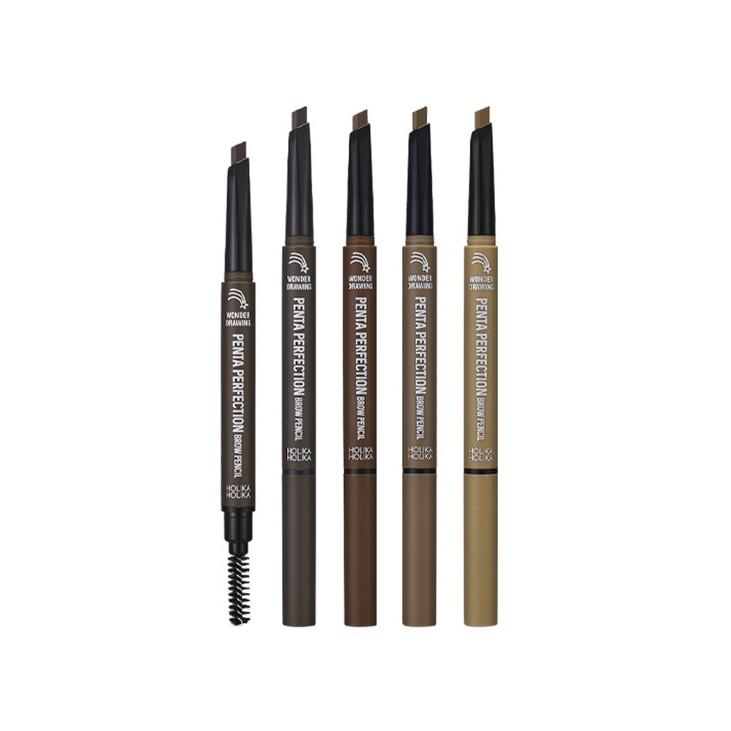 Chì kẻ lông mày Holika Holika Wonder Drawing Penta Perfection Brow Pencil