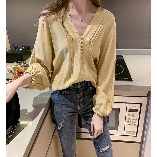 ÁO SƠ MI TAY BO CHUN