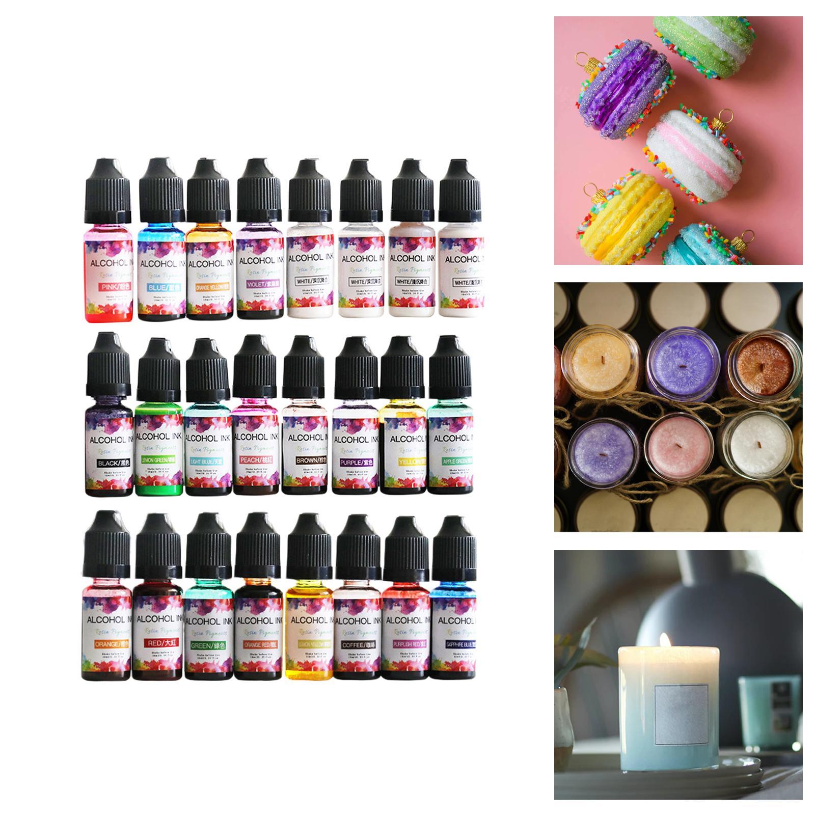 6 Bottles 10ml Soap Colors Food Grade DIY Colorants Pigments