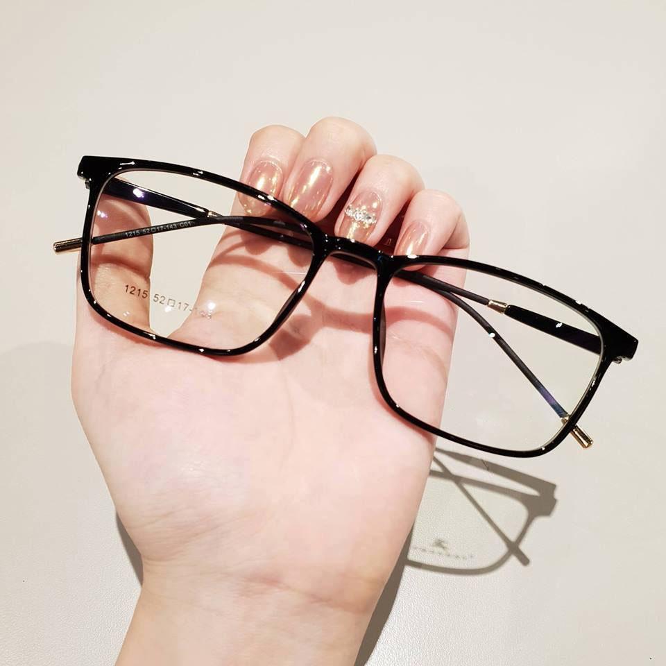 Gọng kính cận nam nữ dáng vuông càng kính gọng tăm thanh mảnh nhẹ nhàng LANI 1215 - Lắp mắt cận có độ theo yêu cầu