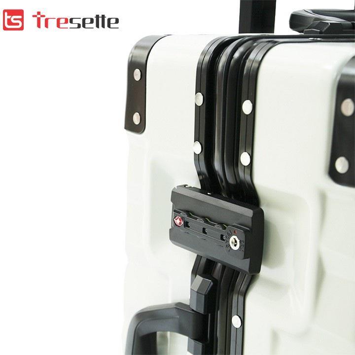 [Made in Korea] Vali khóa sập Tresette 6055 sành điệu Hàn Quốc siêu bền đẹp 3 năm Bảo Hành 6055