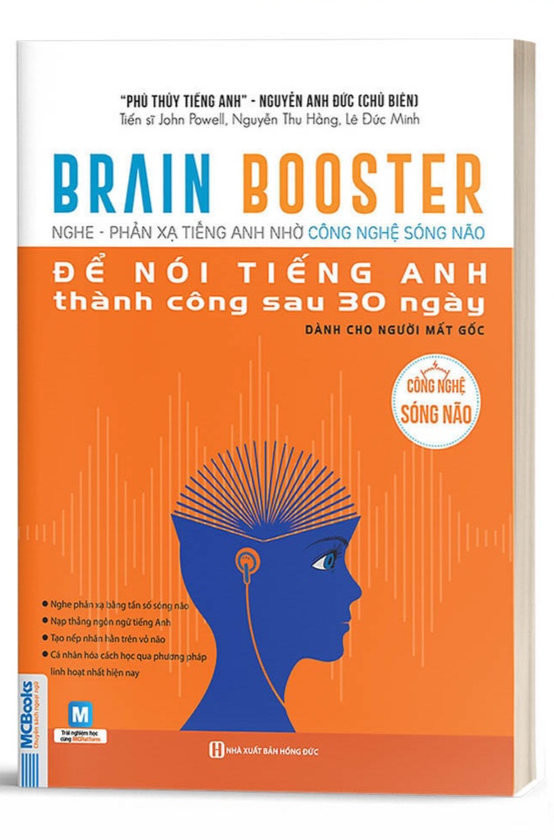 Brain Booster - Nghe phản xạ tiếng Anh nhờ công nghệ sóng não - dành cho người mất gốc - Bản Quyền