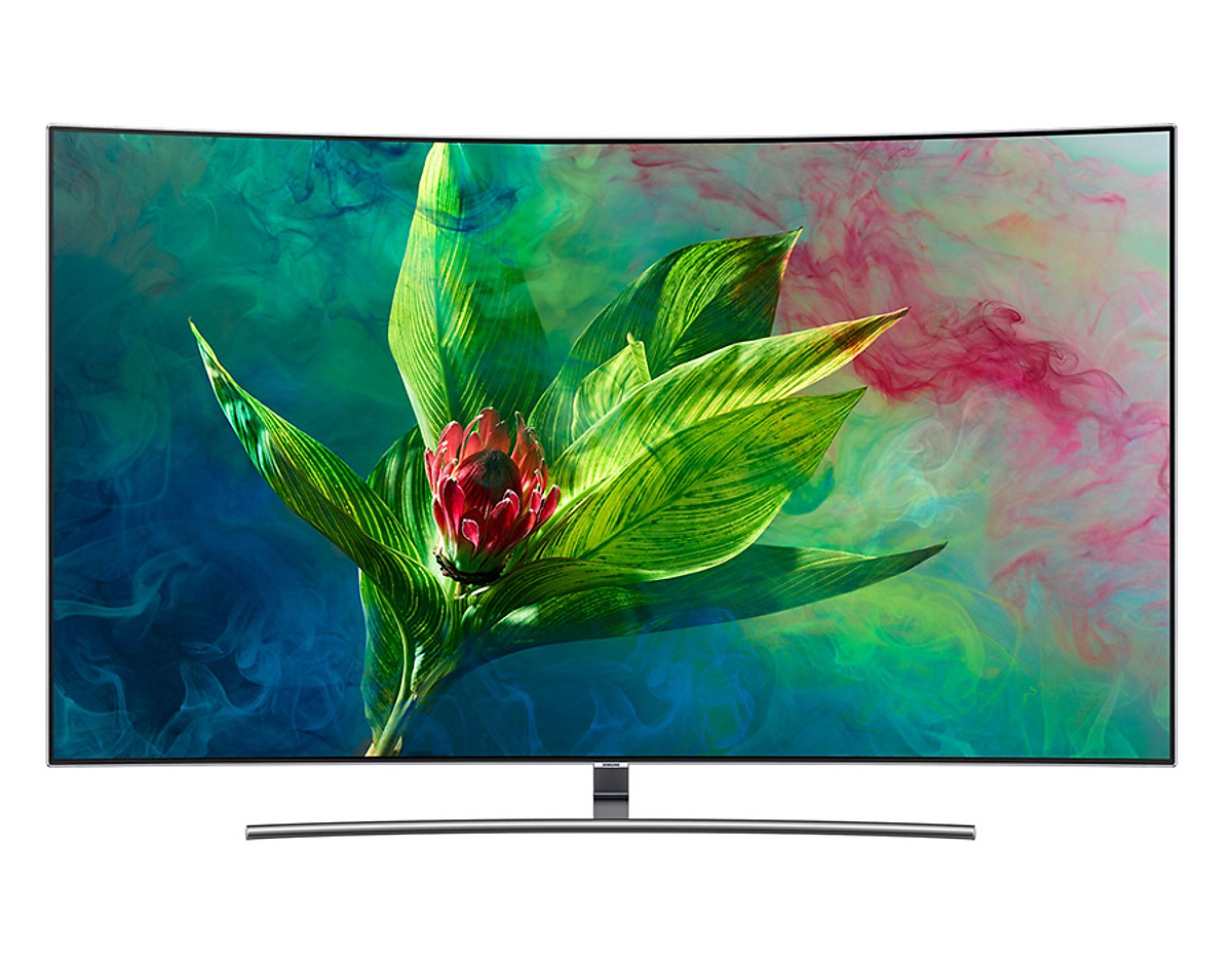Smart Tivi Cong QLED Samsung 4K 55 inch QA55Q8CNA - Hàng chính hãng( Chỉ giao HCM)