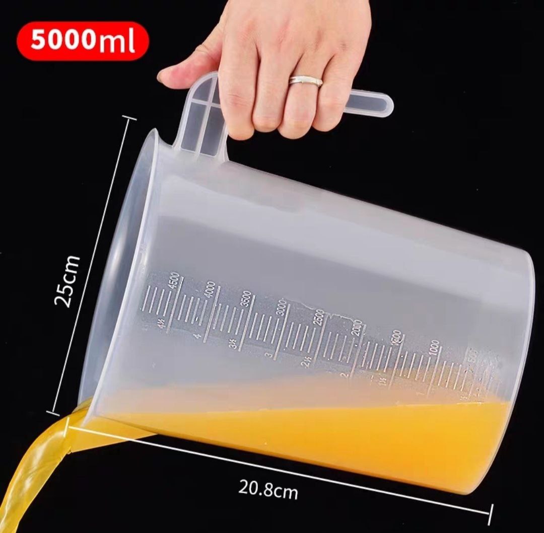 CA ĐONG ĐỊNH LƯỢNG PHA CHẾ ĐA NĂNG - CA ĐONG CÓ VẠCH CHIA MIL DÙNG CHO NHÀ  HÀNG ĐỒ UỐNG QUÁM BAR - CÓ NHIỀU SIZE 5000ML - 3000ML - 2000ML - 1000ML - 500ML - 100ML