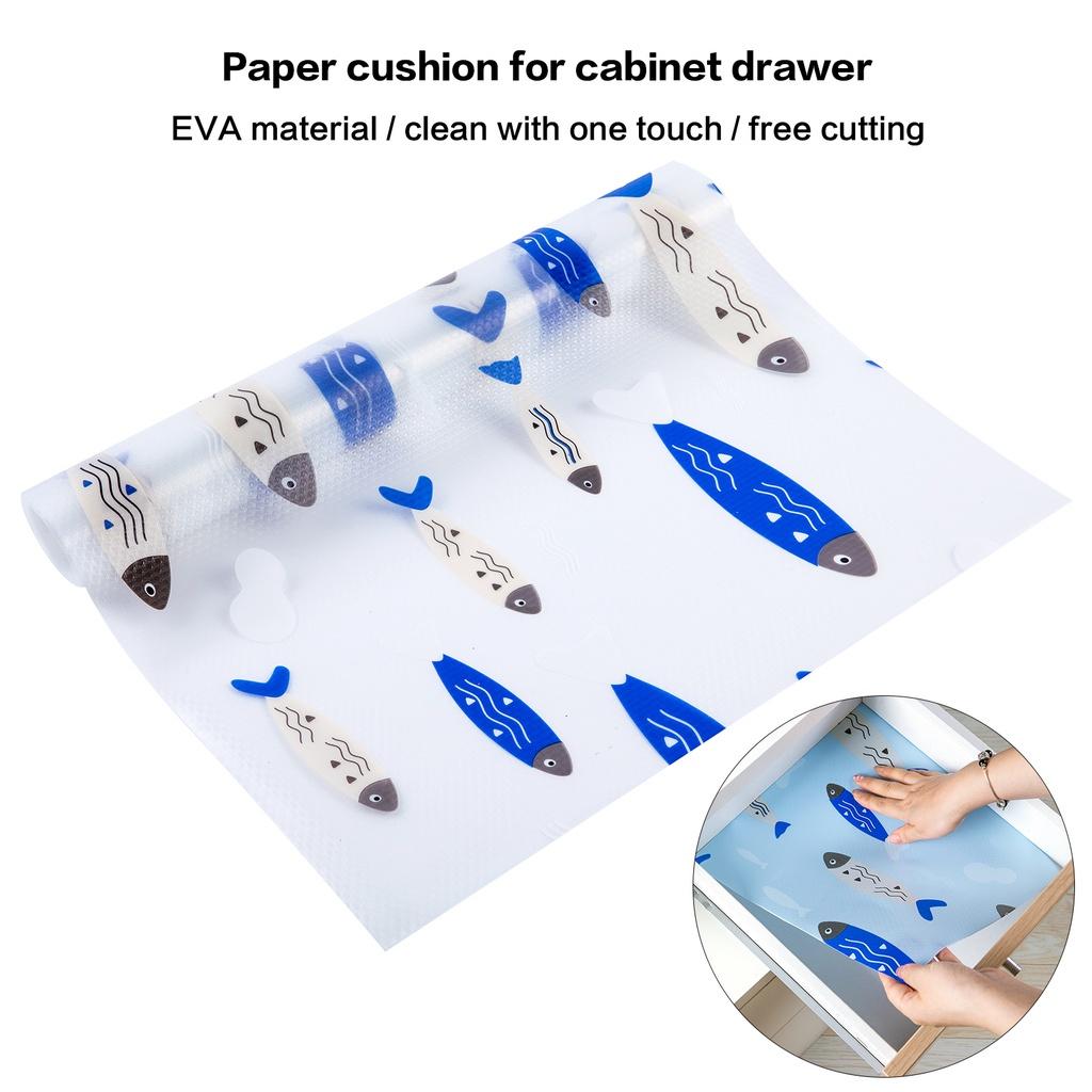 Waterproof Oil-Proof Anti-Skid DIY Self-Adhesive Mat Cabinet