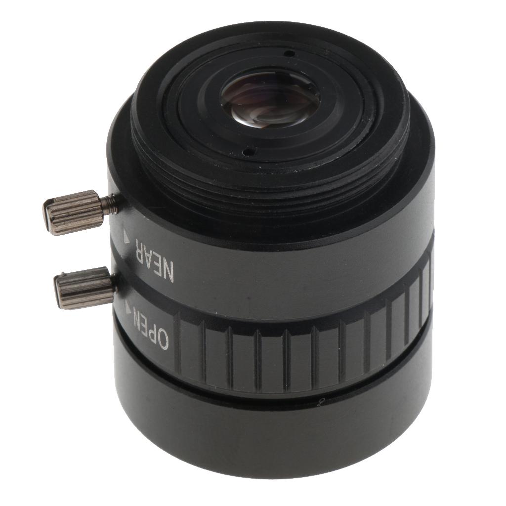 Metal 4mm F1.2 3Megapixel Iris Camera  IR Lens CS Bracket for CCD