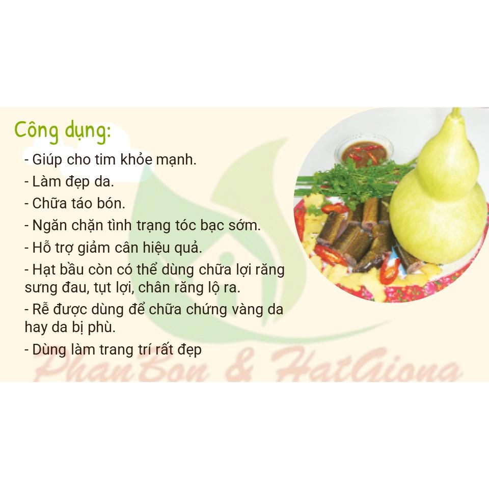 Hạt Giống Bầu Hồ Lô - Phú Nông Seeds - Shop Phân Bón và Hạt Giống