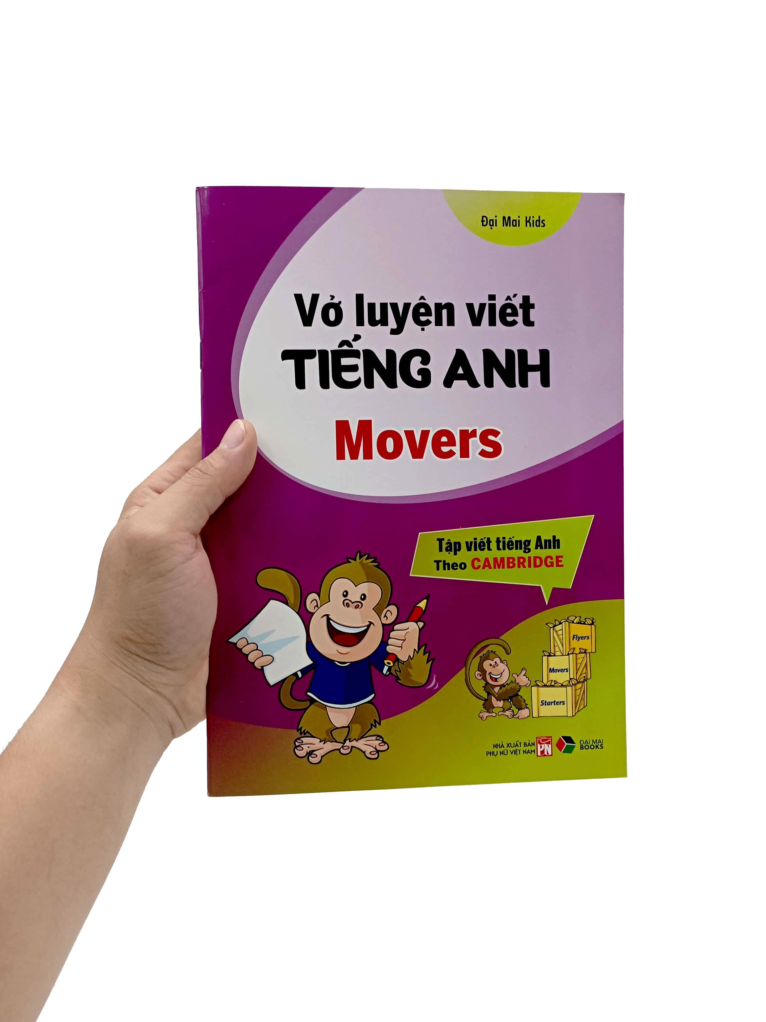 Vở Luyện Viết Tiếng Anh Movers (Tập Viết Tiếng Anh Theo Cambridge)