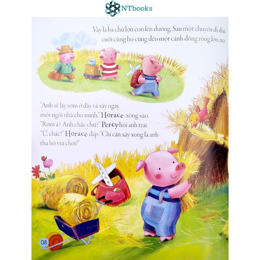 Sách Ba Chú Lợn Con - Truyện Cổ Tích Kinh Điển
