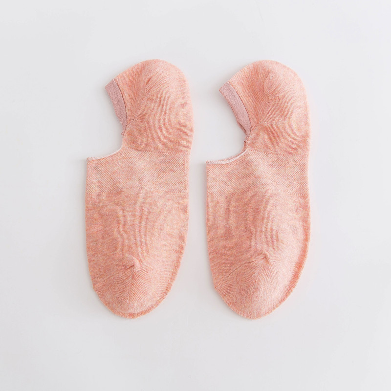 Tất cổ ngắn Classy, vớ cổ ngắn cotton trơn nhiều màu pastel G1427