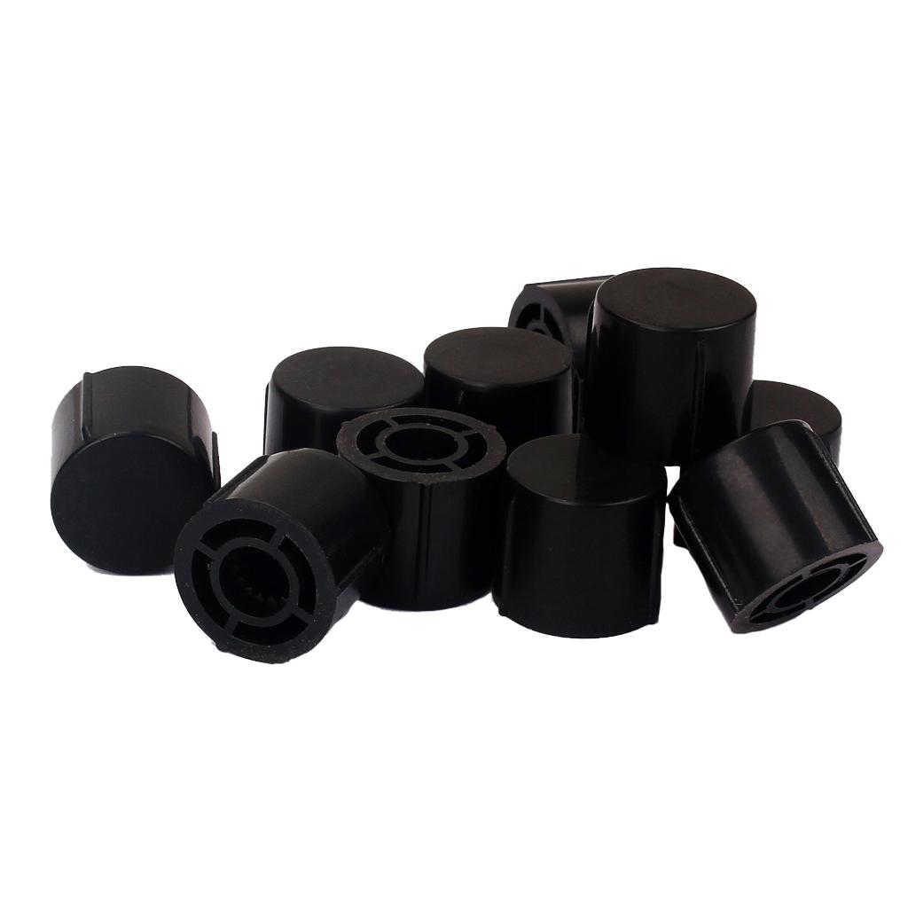 10 Pieces Guitar Bass Replacement Control Knobs Caps String Instrument Parts