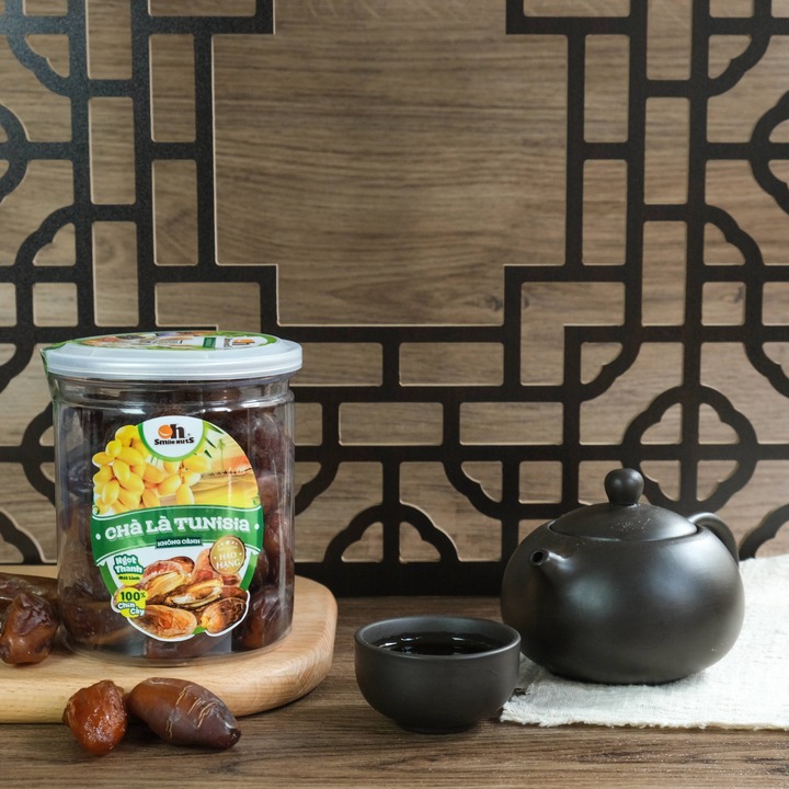 Chà là không cành Deglet Nour Tunisia hộp 285g