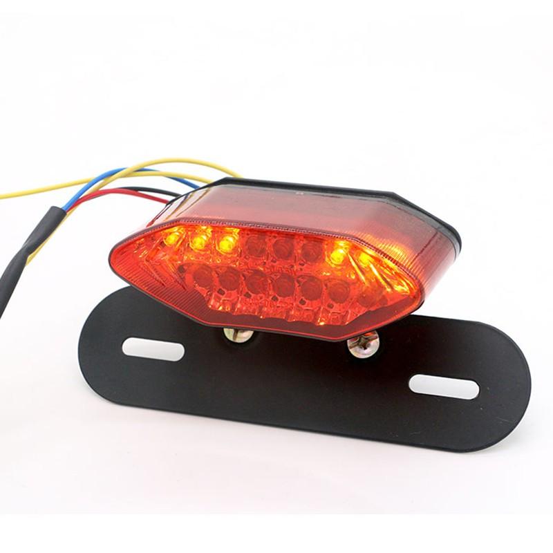 Đèn LED báo tín hiệu gắn đuôi xe Harley Cafe Racer Honda KTM z1000