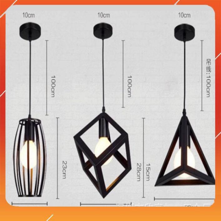 COMBO 3 ĐÈN THẢ TRANG TRÍ - ĐÈN THẢ TRẦN - ĐÈN SHOP THỜI TRANG - ĐÈN SALON - ĐÈN QUÁN CAFE HL123