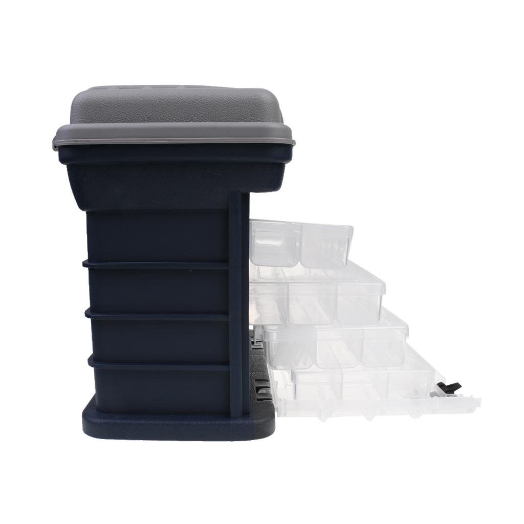 High Strength Plastic Tackle Box Fishing Tool Baits Case for Outdoor Fishing
