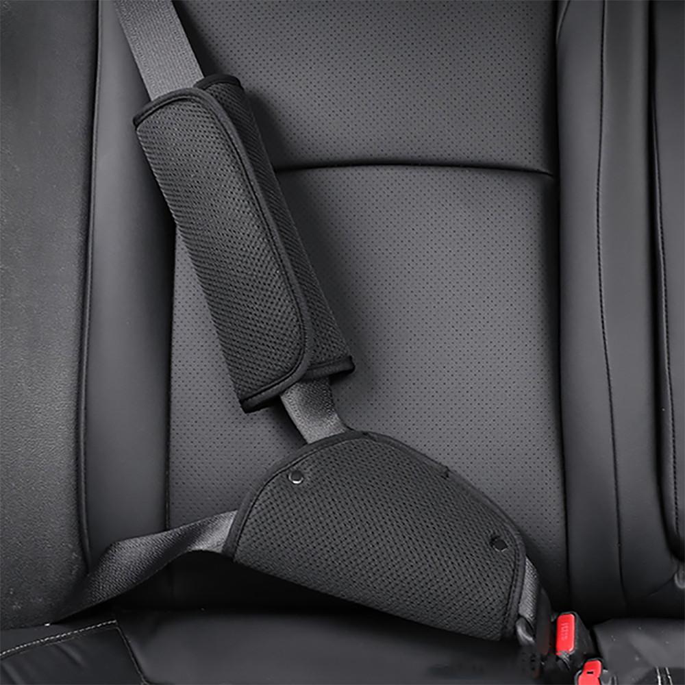 1 Bộ Dây An Toàn Xe Hơi Bao Da Dây Đai Vai Bao Miếng Lót Dây Đeo Đệm Trẻ Em Giữ Tấm Bảo Vệ Cho Trẻ An Toàn Trên Xe Hơi bảo Vệ