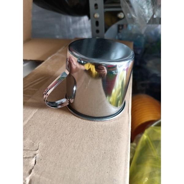 Cốc inox đk 8cm - ca uống nước inox