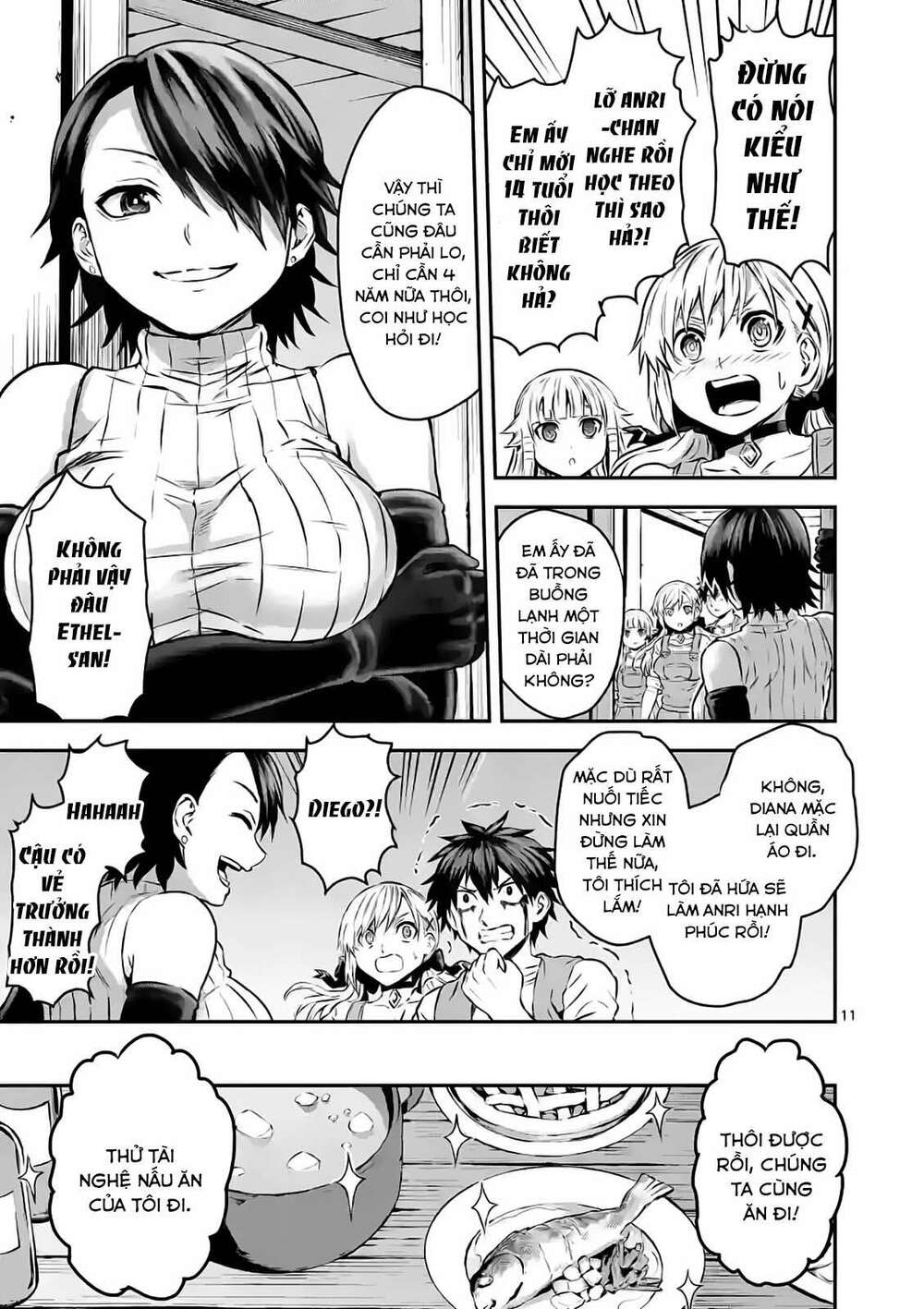 anh hùng chết yểu ss2 - vùng đất của các vị thần chapter 1 10