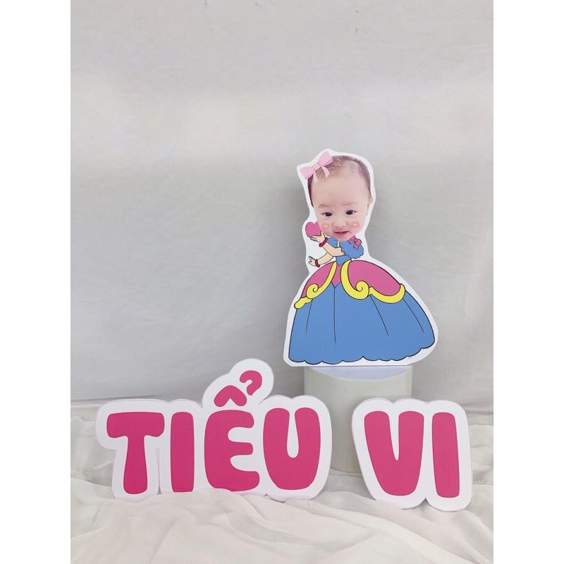 Hashtg cầm tay trang trí sinh nhật