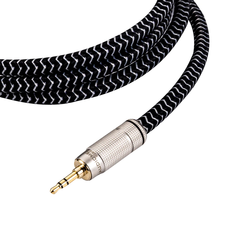 Dây Tín Hiệu Âm Thanh Hifi Audiomeca 3.5mm Ra 2 Đầu RCA Chống Nhiễu Dài 1.5m - Hàng Nhập Khẩu