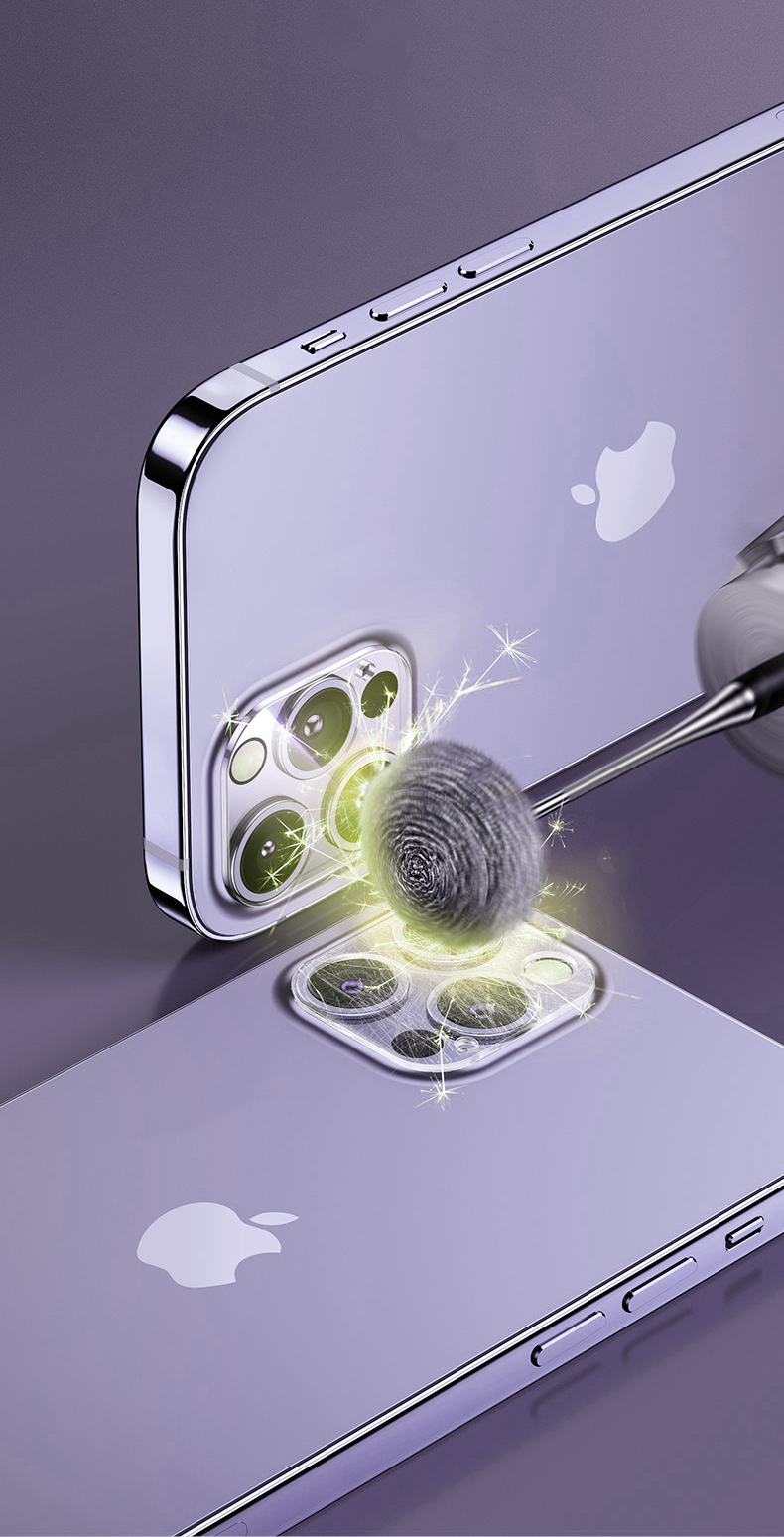 Miếng dán kính cường lực Leeu Design cho Camera iPhone 14 / 14 Plus / 14 Pro / 14 Pro Max - Hàng Nhập Khẩu