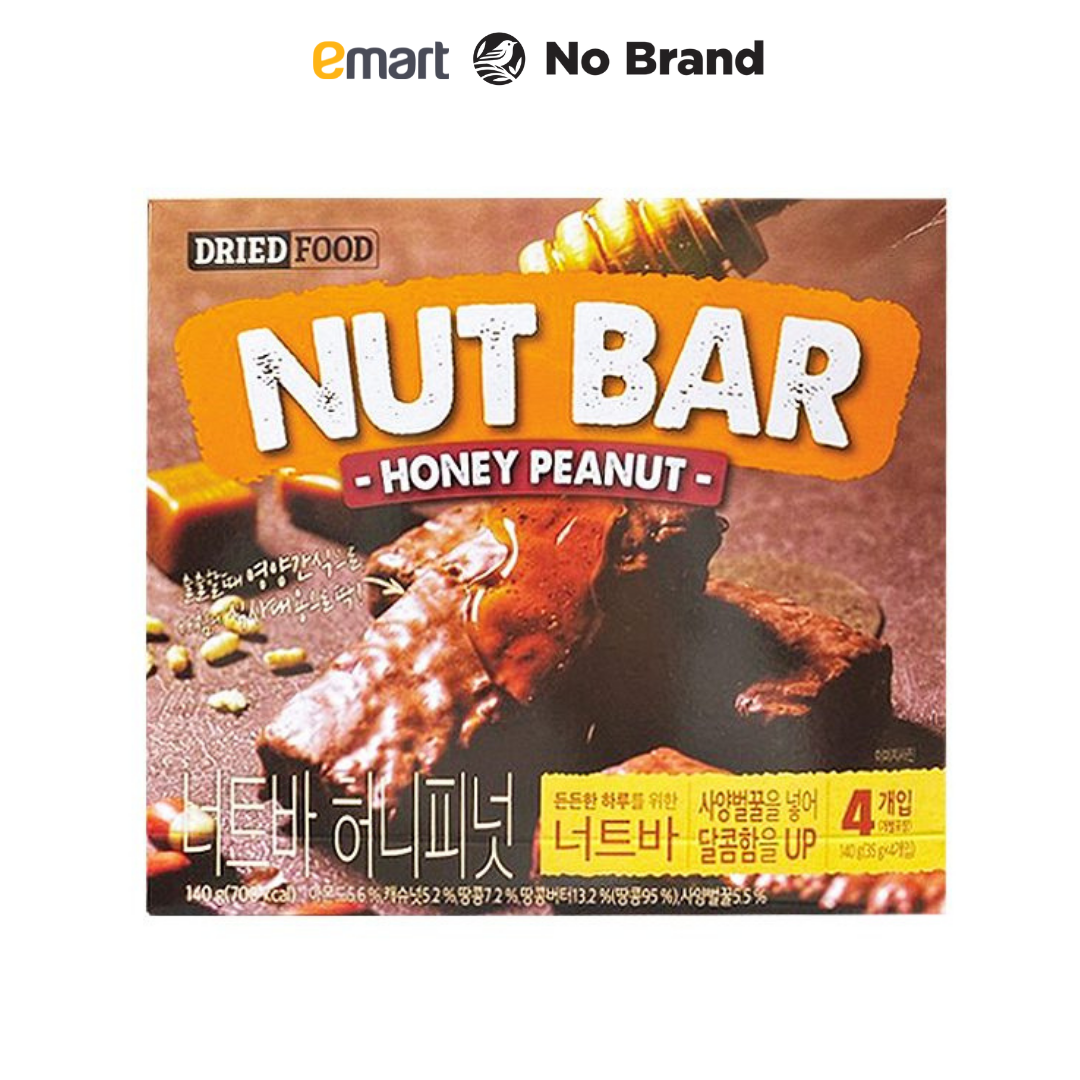 Thanh Ngũ Cốc Đậu Phộng Mật Ong No Brand 140g