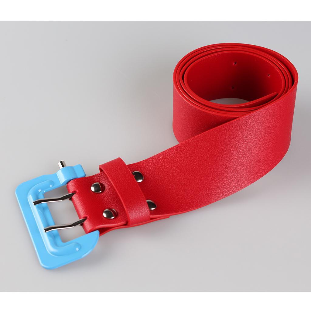 Womens Girls PU Leather Skinny Buckle Thin Elastic Stretch Waist Belt Waistband
