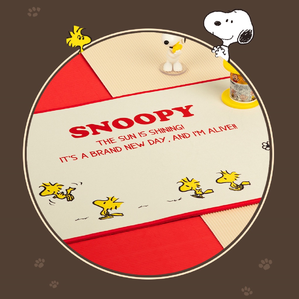 MIẾNG LÓT BÀN PHÍM VÀ CHUỘT SNOOPY CHỐNG THẤM NƯỚC LONG MOUSE PAD WATERPROOF-HÀNG CHÍNH HÃNG