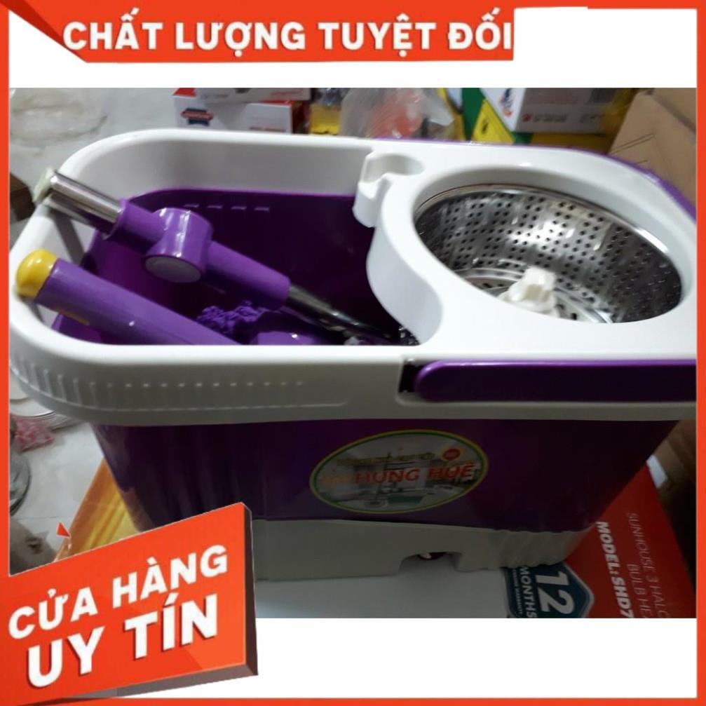 Bộ chổi lau nhà 360 độ công nghệ Thái lan có bánh xe