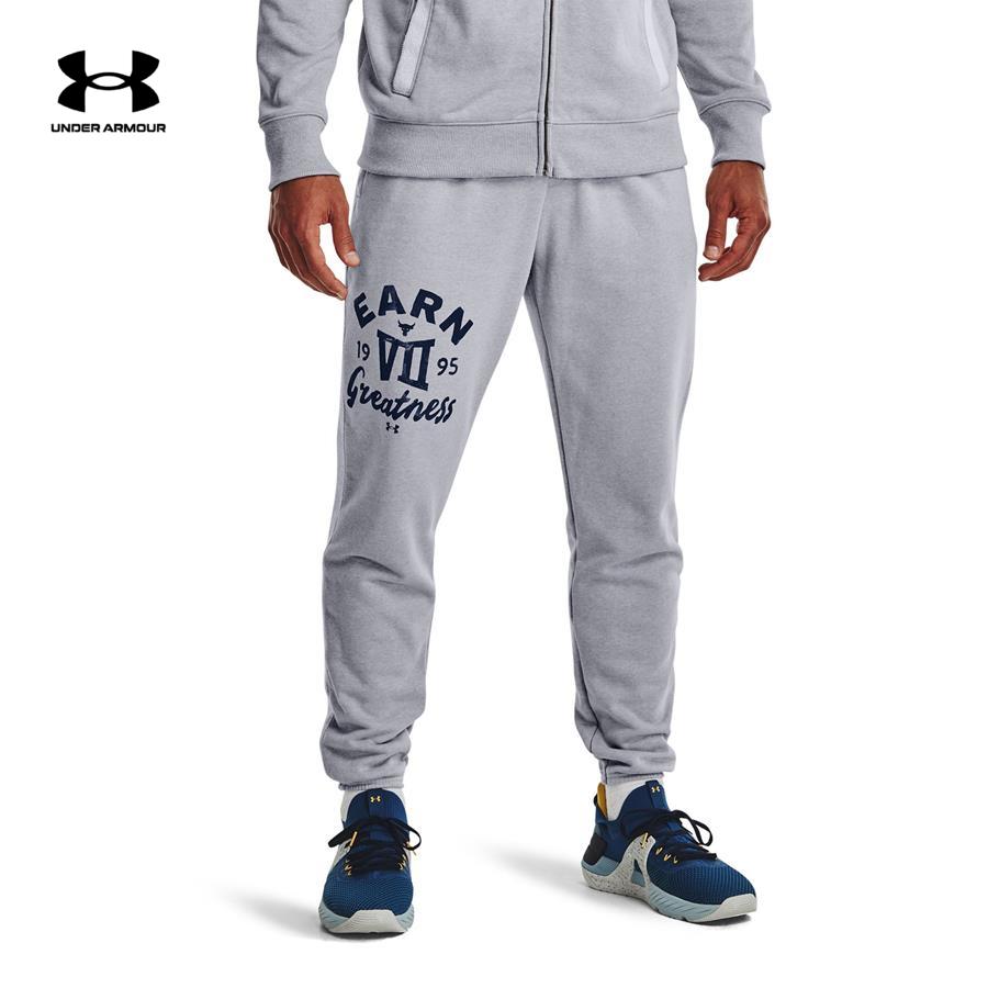 Quần dài thể thao nam Under Armour Pjt Rck Hvywght Terry - 1370455-011