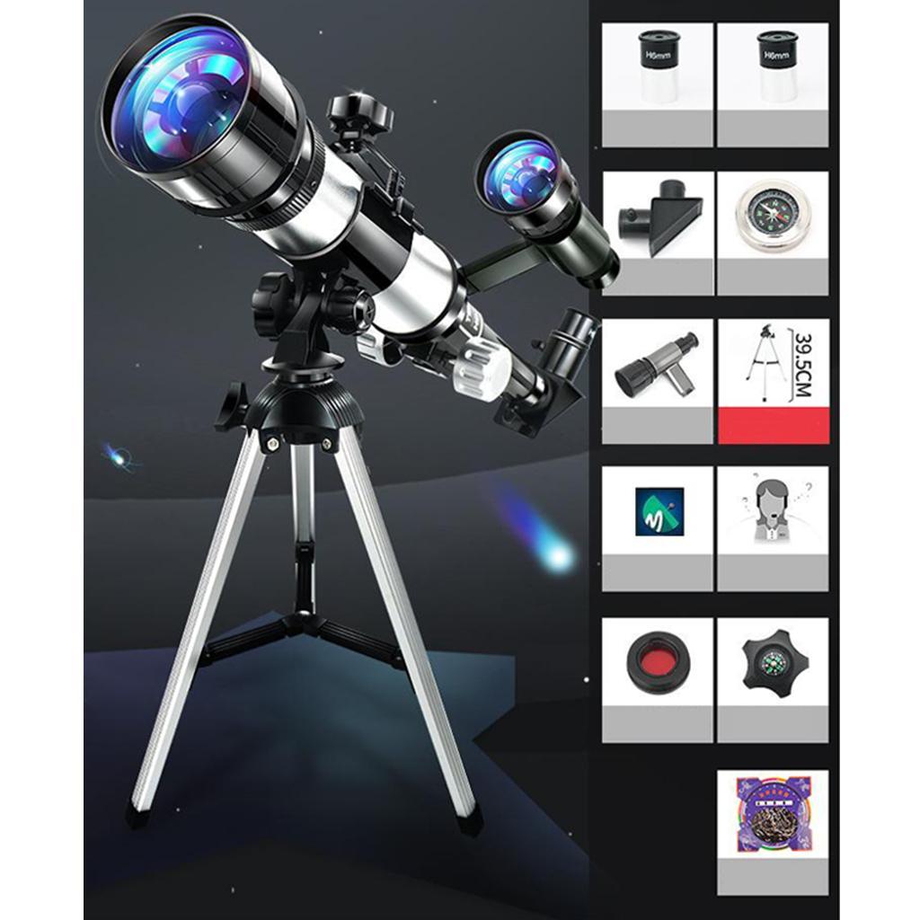 Portable 70mm Astronomical Reflector Telescope  With Tripod  Scope
