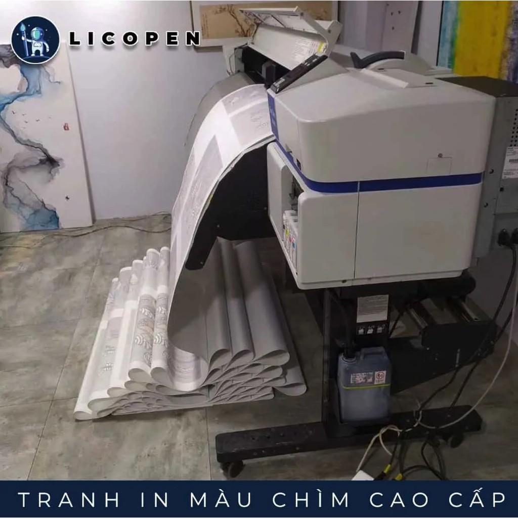 Tranh Tô Màu Theo Số Licopen - Tranh Muôn Thú - MS34