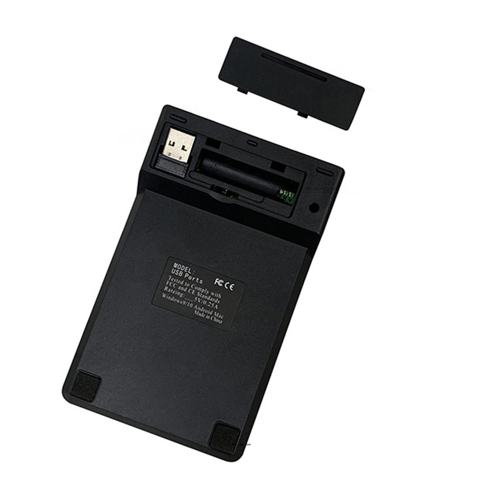 USB Numeric Keypad 18 Keys 18 Keys Mini Universal Convenient Anti Slip Compact USB Connection