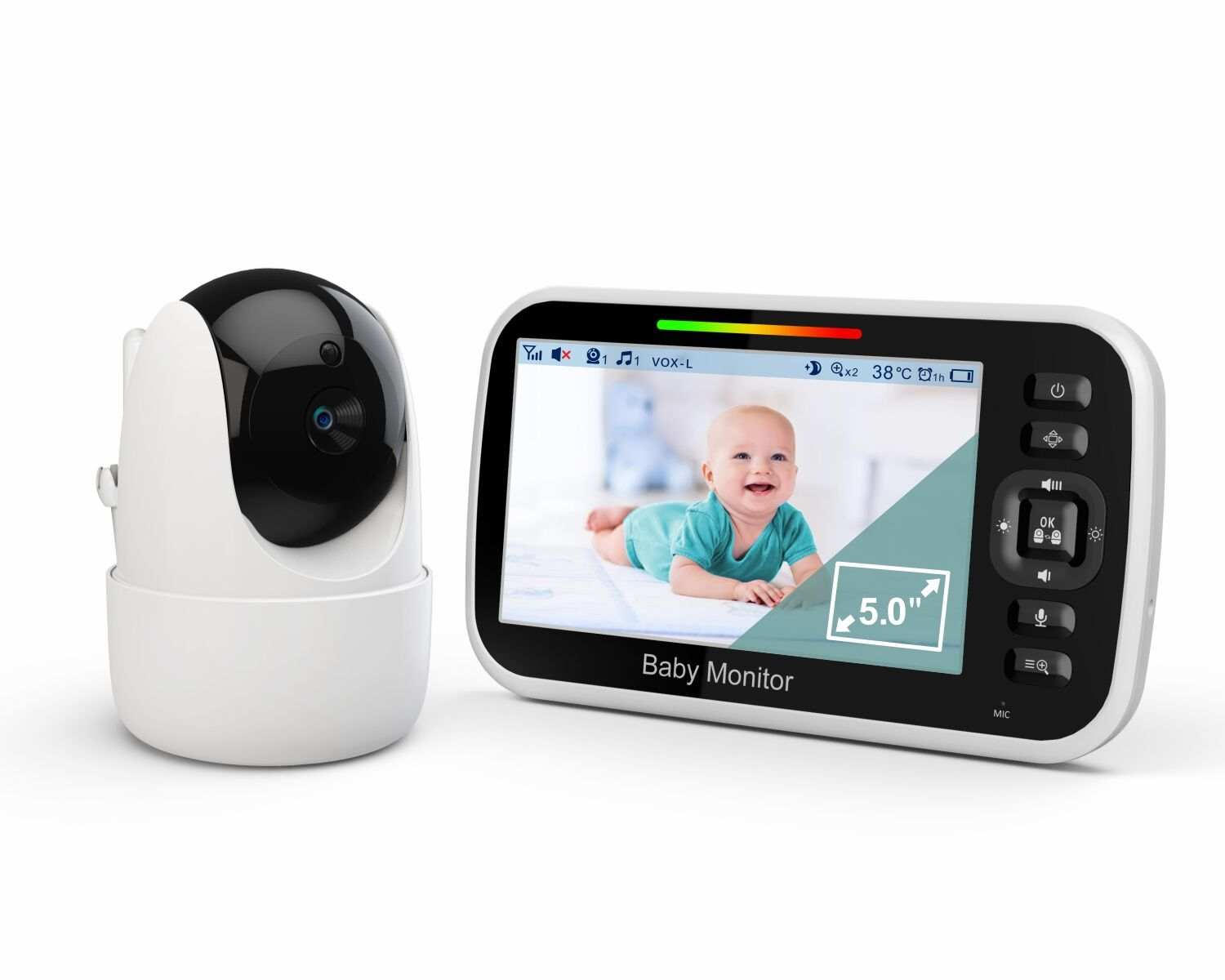 Máy báo khóc không wifi Corky baby mbk603 Baby monitor