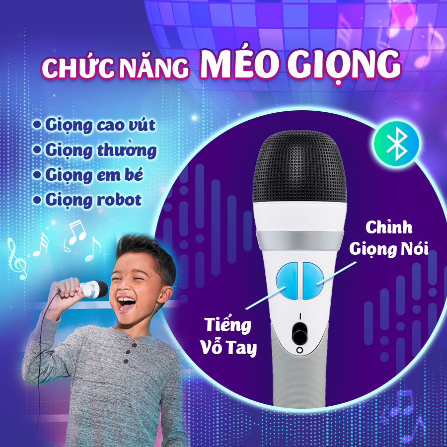 Đồ Chơi LITTLE TIKES Máy Karaoke Tobi Kết Nối Bluetooth Cho Bé 657566C