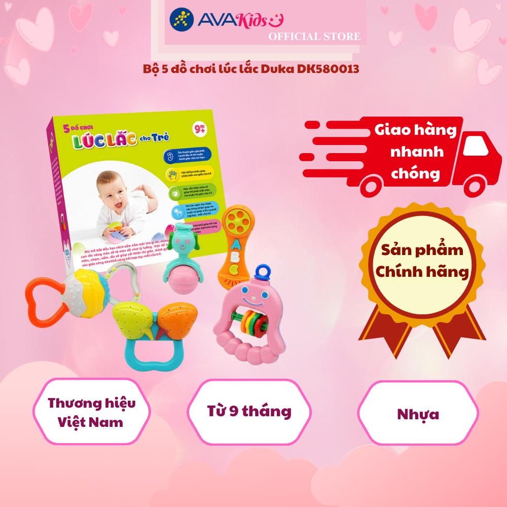 Bộ 5 đồ chơi lúc lắc Duka DK580013 - Hàng Chính Hãng