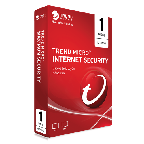 Trend Micro Internet Security 1PC - Hàng chính hãng