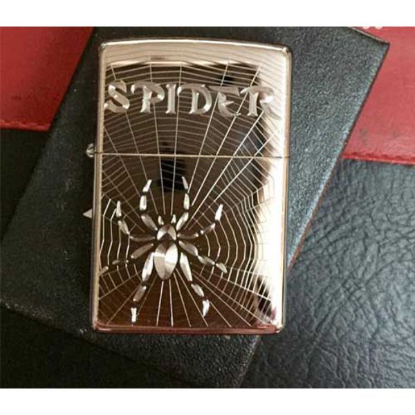 Bật Lửa Zippo khắc Nhện – Zippo 254B.NHEN