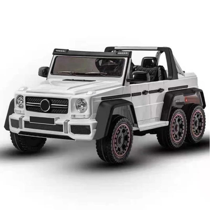 Xe Ô tô điện trẻ em G63 AMG Mercedes (6 bánh,6 động cơ,2 chân ga, Ghế da, BH 1 năm)