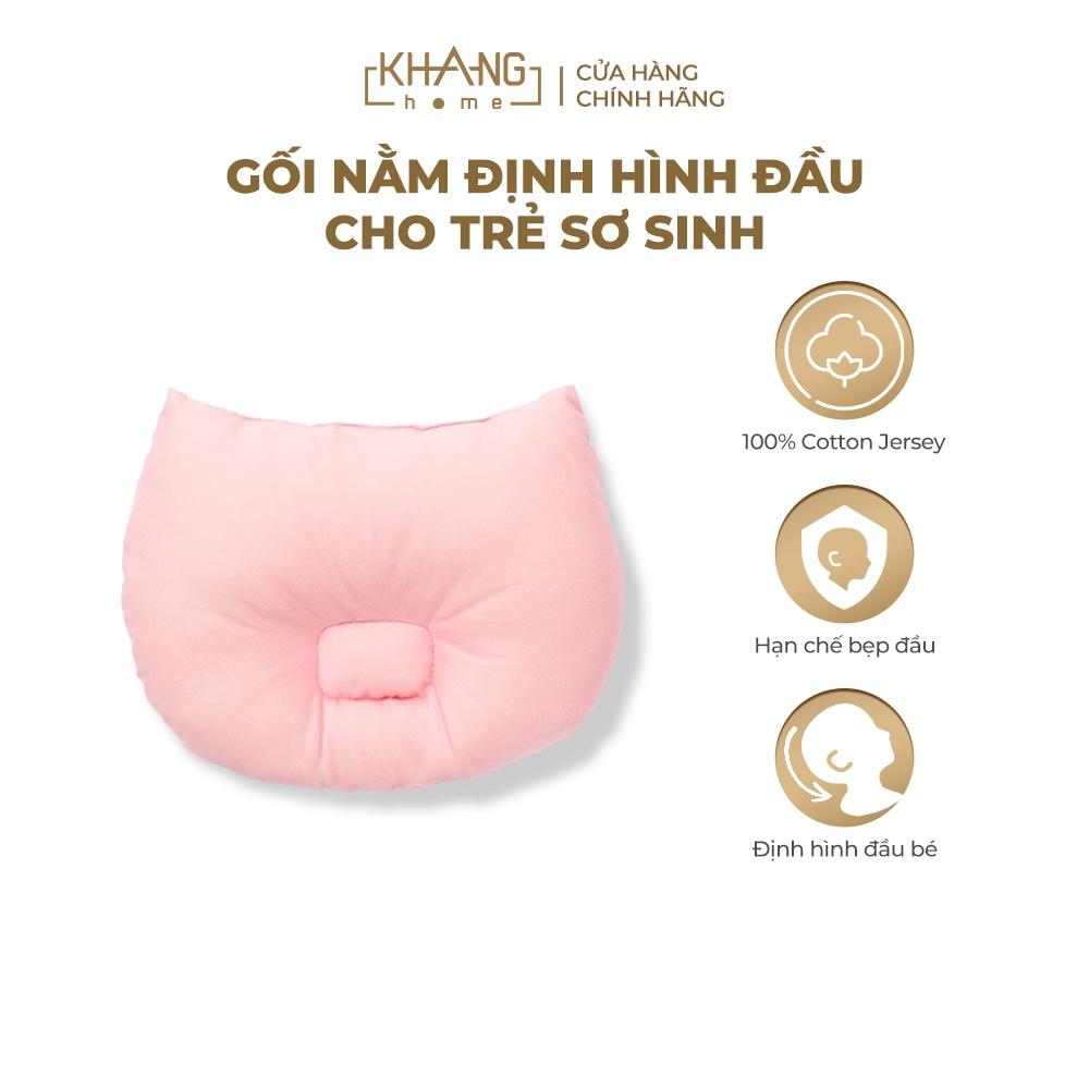 Gối Nằm Định Hình Đầu Trẻ Em Khang Home Thoáng Mát An Toàn