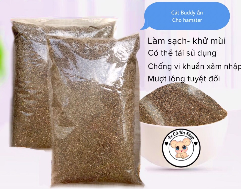 cát buddy ấn cho hamster (hàng loại 1) bao 1kg