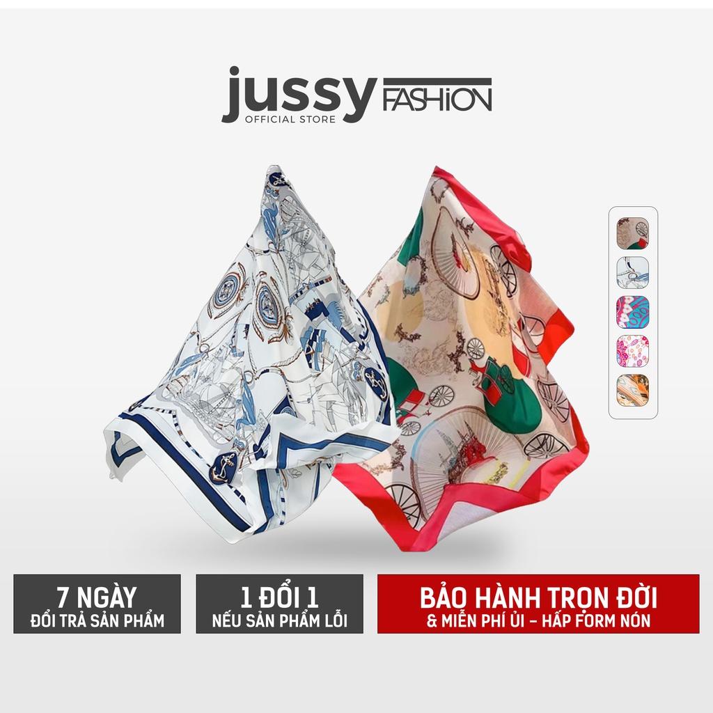Khăn Choàng Đi Biển Jussy Fashion Kiểu Khăn Thổ Cẩm Choàng Cổ Nữ Che Nắng Nhiều Mẩu Mới Hot Trend Hàng Đẹp Size 90x110cm
