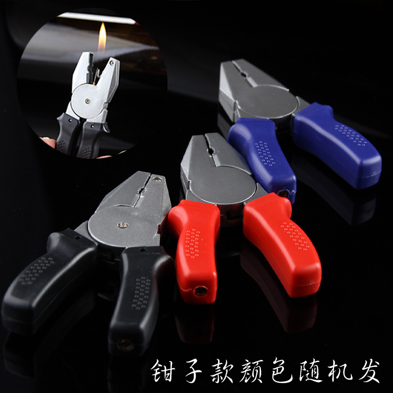 Hột quẹt bật lửa hình cây kìm - xài ga