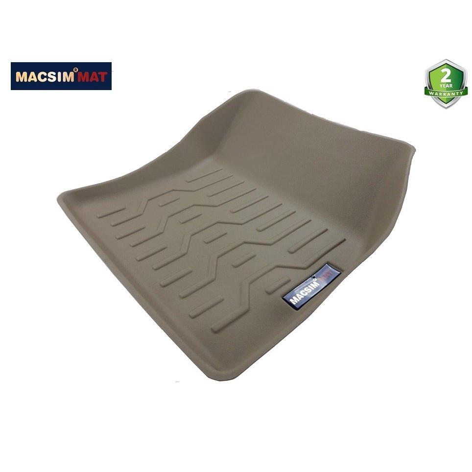 Thảm lót sàn xe ô tô Toyota Cross Nhãn hiệu Macsim chất liệu nhựa TPV cao cấp màu be